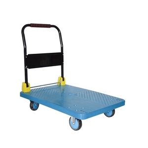 Offre Spéciale expédition rapide camion à main pliable camion à main chariot Heavy Duty <span class=keywords><strong>Garage</strong></span> Transport plate-forme chariot chariot - Product Image 1