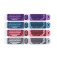 Office OEM Membrane Keycaps Keyboard Oem Colored Manufacturer 2.4G Wireless Keyboard and Mouse Combos