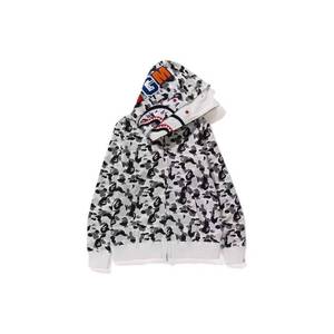 Sudadera con capucha Bapees 2026 con cremallera completa 1.1 de alta calidad con estampado Y2K, sudadera con cremallera para hombre 100% algodón, sudadera unisex Bapees para mujer - Product Image 1