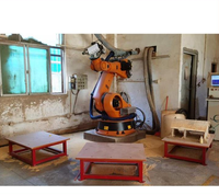 Tian Jiao Machinery 6 axes bras robotique CNC routeur nouvelle Machine de gravure de corps d'occasion Robot sculpture sur pierre moteur de marbre 3D