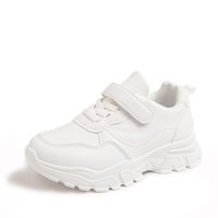 Nouvelles baskets décontractées en maille style urbain printemps/été unisexe respirantes blanches à fermeture velcro légères pour la course