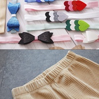 Bandes élastiques de couture en polyester extensible de haute qualité à 100 %, polyvalentes et durables pour le tricot et l'artisanat