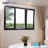 Ventanas Abatibles y Giratorias Modernas de Alta Calidad con Marco de Aluminio, Doble Acristalamiento, Impermeables y Resistentes a la Intemperie para Escuelas y Oficinas