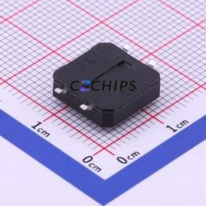 TS-1103S-B-B Tactile Switch SMD-4P,12x12mm Switch Single Pole Single Throw Round Button 1.6N Vertical Mount - Product Image 2