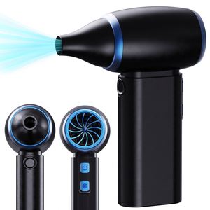 Ventilador Turbo de Alta Velocidad de 130000 RPM, Motor sin Escobillas, 2500 mAh, Recargable, Portátil, con Luz LED para Limpieza de PC, Secado de Autos - Product Image 2
