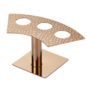 Moderno Soporte de Exhibición de Acero Inoxidable para Conos de Sushi y Waffles, Ideal para Conos de Helado y Rollos Hechos a Mano para Fiestas - Product Image 5