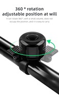 AirTags, sonnettes de vélo, suivi en temps réel, localisation de mon appareil, sonnette intelligente pour cyclistes, traqueur GPS, sonnette pour iPhone Android AirTag