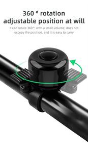 Air Tags Bicycle Bells Real Time Tracking Find My Device Biker Ring Smart Tags <span class=keywords><strong>GPS</strong></span> Tracker Bell pour <span class=keywords><strong>iPhone</strong></span> Android AirTag - Product Image 5