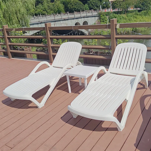 Meubles de <span class=keywords><strong>piscine</strong></span> extérieurs en <span class=keywords><strong>plastique</strong></span> imperméable, <span class=keywords><strong>chaise</strong></span> <span class=keywords><strong>longue</strong></span> réglable moderne pour jardin, hôtel, patio, <span class=keywords><strong>chaise</strong></span> <span class=keywords><strong>longue</strong></span> - Product Image 2