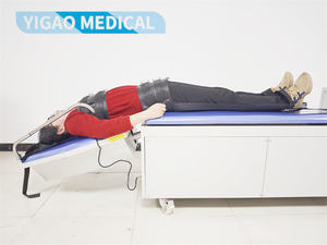 Lit de traction inclinable <span class=keywords><strong>électrique</strong></span> médical pour hôpital, équipement de chiropratique, physiothérapie, <span class=keywords><strong>ostéopathie</strong></span>, <span class=keywords><strong>table</strong></span> de traitement opératoire - Product Image 6