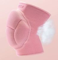 Genouillères de volley-ball en nylon avec éponge épaisse respirante, protection professionnelle pour le yoga, la pole dance, le travail et la danse