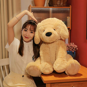 Peluche géante Golden Retriever, grand chien en peluche, coussin doux à câliner, pour filles de 0 à 24 mois, compagnon de sommeil pour la Saint-Valentin - Product Image 3