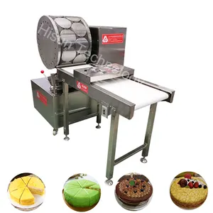 Máquina de bolo de crepe automática mille, máquina profissional para fazer crepe