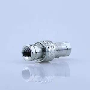 H004 3/8inch ISO7241-A Hydraulic Quick Release Couplings High Pressure Stainless Steel