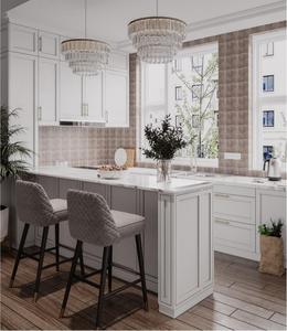 BALOM - Muebles de Cocina Modulares Modernos de Estilo Americano, Estante para Repostería, Gabinetes Inferiores, Gabinetes de Cocina de Madera Maciza, Muebles para el Hogar Personalizados - Product Image 1