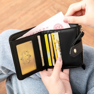 Portefeuille fin pour femme Boshiho RTS en PU, porte-monnaie, portefeuille court en PU pour femme - Product Image 4