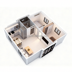 <span class=keywords><strong>Casa</strong></span> Contenedor Prefabricada |   Panel Sándwich de Acero de Diseño Personalizable de 2 y 3 Dormitorios, Ligero, Impermeable e Insonorizado para Uso Residencial - Product Image 6