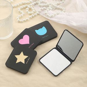 Foldable Mini Square Makeup <b>Mirror</b> Portable Hand <b>Mirrors</b> Double-sided <b>Compact</b> <b>Mirror</b> - Product Image 4