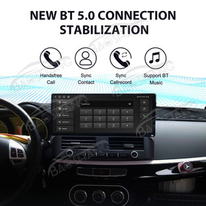 Baoshang 12.3 "แอนดรอยด์ WiFi GPS หน้าจอสัมผัสสำหรับมิตซูบิชิวิงพระเจ้า2010-2017วิทยุเครื่องเล่นวิดีโอมัลติมีเดีย CarPlay - Product Image 4