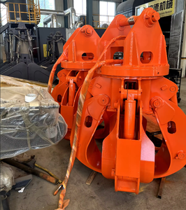 אביזרי מחפר MONDE, צבת הידראולית מסתובבת לקילוף קליפות תפוז, צבת הריסה רב-תכליתית, צבת לאיסוף גרוטאות מתכת וסלעים - Product Image 5