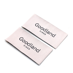 Etiqueta tejida de alta calidad para ropa, etiqueta personalizada de marca <span class=keywords><strong>Canterbury</strong></span> para ropa, etiquetas para el cuello - Product Image 1