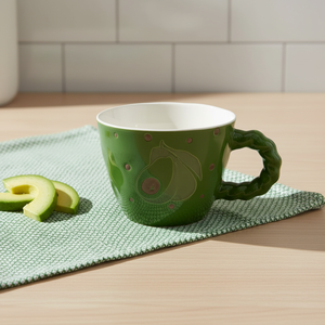 New Design Hot Selling Porcelain Milk <b>Mugs</b> Fruit Series Camping Food Safe Reusable Dishwasher Microwave Safe Gift <b>Box</b> Packaging - Product Image 4