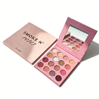 Créez votre propre logo, 24 couleurs, fard à paupières DIY personnalisé, fard à paupières pigmenté végétalien, palette de fards à paupières privée, boîte en papier cosmétique