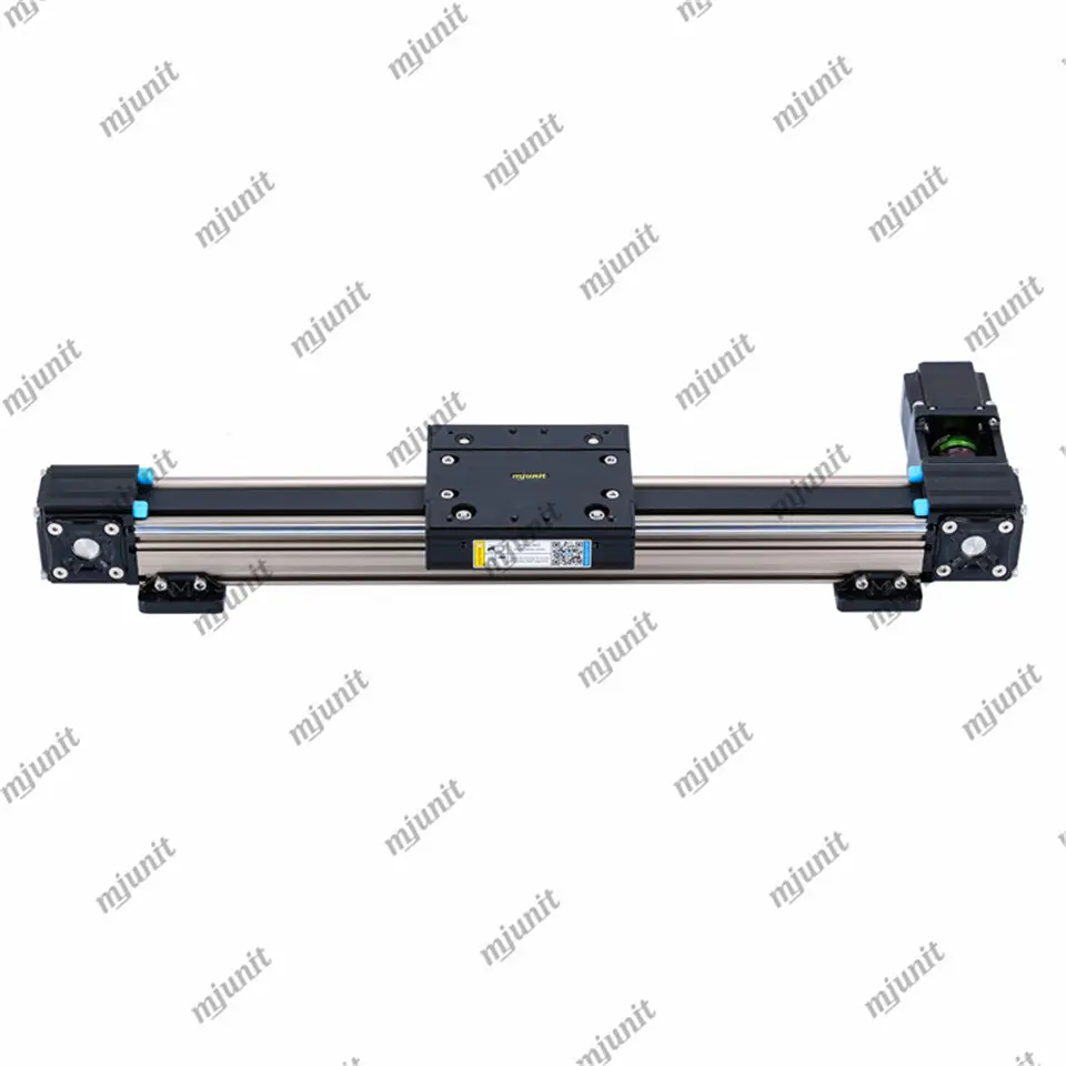 Mjunit Tray Machine Synchrone Riem Lineaire Geleiderail Glijdende Platformmodule Enkelassige Heen En Weer Bewegende Snijgeleiderail Hoog