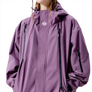 Chaqueta de invierno para mujer, talla grande, impermeable, cortavientos, cálida, transpirable, para esquí, montaña, senderismo, chaquetas de nailon personalizadas. - Product Image 4
