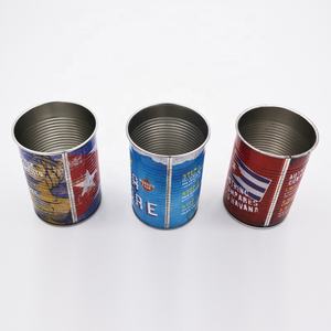 दौर कस्टम लोगो पानी के सबूत वेल्डेड drinkware टिन कर सकते हैं कप - Product Image 3