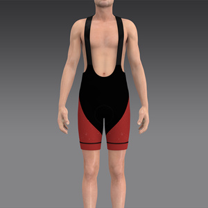 HIRBGOD Cuissard à bretelles de cyclisme unisexe respirant léger <span class=keywords><strong>cycliste</strong></span> bas rouge Design court pantalon à bretelles de vélo <span class=keywords><strong>avec</strong></span> insert de siège - Product Image 6