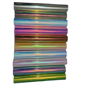 Holographic Assorted Glossy Color Cutting Vinyl Sheets Colored Rolls For Cameo Silhouette Craft Cutters Decals Sign