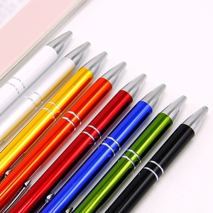 ปากกาโลโก้โลหะ 322 ขนาด 1.0 มม. ใช้ได้สองแบบ สำหรับเขีย<span class=keywords><strong>น</strong></span>และสัมผัสห<span class=keywords><strong>น</strong></span>้าจอ ของขวัญส่งเสริมการขาย พร้อมสลักด้วย UV/เลเซอร์ - Product Image 3