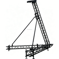 Soporte de aluminio en forma de A para altavoces line array, tamaño personalizado, para exteriores, gancho para audio, estructura de trencos, ideal para eventos
