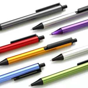 Luxury Retractable Hotel Office Business Gift <b>Pen</b> Metal Ballpoint <b>Pen</b> with Custom logo - Product Image 1