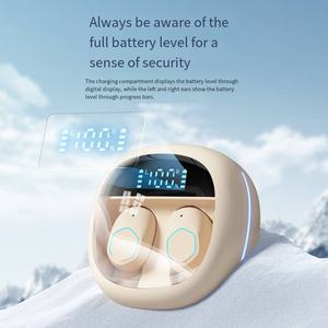 กล่องใส่หูฟังอินเอียร์แบบมีหน้าจอ LED การตัดเสียงรบกวนแบบแอก<span class=keywords><strong>ท</strong></span>ีฟ IPX5กันน้ำ - Product Image 5