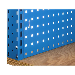 Fami WORK1534 Établi réglable de 150cm, plateau en bois, tiroir et mur perforé - Product Image 6