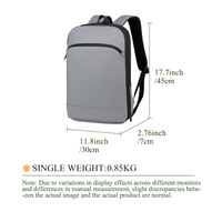 Sac à dos scolaire de luxe personnalisé avec logo, imperméable, pour étudiants et professionnels, avec port USB et compartiment pour ordinateur portable