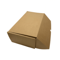 Boîte à chaussures en carton ondulé Kraft personnalisée RDY, emballage en papier recyclable pour l'expédition et la vente au détail de chaussures