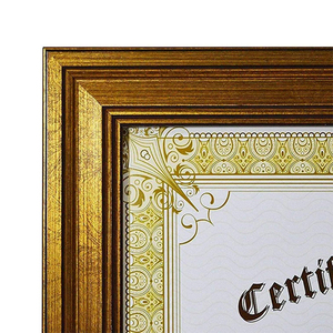 Chất lượng cao tùy chỉnh giá rẻ MDF giấy chứng nhận khung ảnh tài liệu và bằng tốt nghiệp khung ảnh bán buôn - Product Image 2