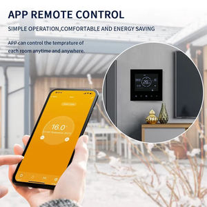 RKHK Solución de Panel para Sistema de Gas <span class=keywords><strong>Opentherm</strong></span> en Vivo, Compatible con Alexa, para Calefacción por Suelo Radiante, Automatización del Hogar, Termostato Inteligente - Product Image 3