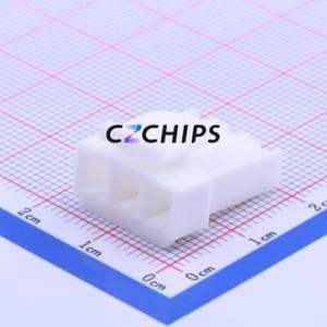 XLP-03V Housing (Wire-to-Board / Wire-to-Wire) P=5mm Connector ( Jack Structure: 1x3P )( Pitch: 5mm )( Reference Series: XL ) - Product Image 1