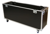 Écran LED en aluminium de 75 pouces, boîtier de transport pour téléviseur durable avec protection contre les chocs, boîtier de transport professionnel personnalisable