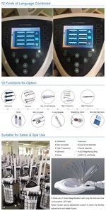 Appareil <span class=keywords><strong>professionnel</strong></span> 9-en-1 d'hydro-oxygénation pour le <span class=keywords><strong>visage</strong></span>, qualité salon, hydro-facial, dermabrasion et nettoyage multifonctionnel - Product Image 6