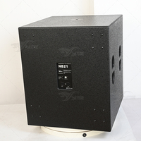 21 pouces Subwoofer Pa Sound System haute puissance haut-parleur basse pour gala de scène