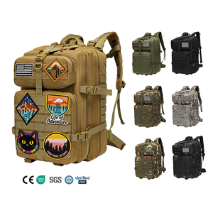 <span class=keywords><strong>Mochila</strong></span> Táctica <span class=keywords><strong>de</strong></span> Camuflaje para Exteriores, Bolsa Impermeable <span class=keywords><strong>de</strong></span> Supervivencia, Color Negro, 30L - Product Image 1