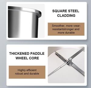 Máy trộn thức ăn tự động bằng thép không gỉ hạng nặng cho các trang trại nhỏ sử dụng trong gia đình pha trộn thức ăn gia súc hạt nhựa thiết kế nhỏ gọn - Product Image 2