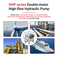 Pompe à couple hydraulique série ATW DHP-380x4 pour éolienne, 700 bars, refroidie électriquement, 2,2 kW x 2, réservoir 40 L, garantie 1 an