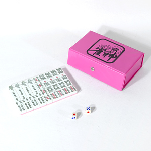 Fichas de Mahjong Modernas Personalizadas de Fábrica, 30 mm, 144 Piezas, Venta al por Mayor, Mini y Grandes, con Patrones Impresos Personalizados - Product Image 6