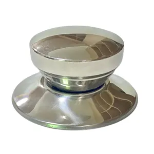 5 pz/set di sostituzione del coperchio del vaso pomelli in acciaio inossidabile copertura maniglia resistente argento Wok coperchi impugnatura pentole accessori